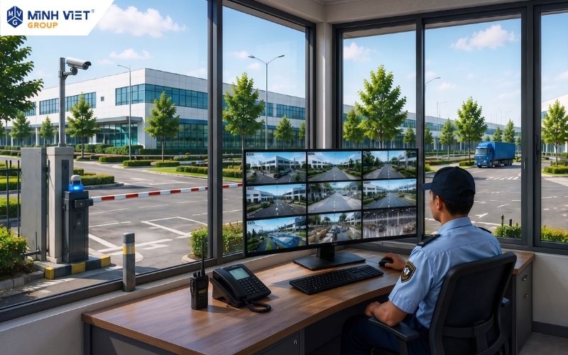 Hệ thống an ninh và camera giám sát tại dự án Phú Thịnh Phát